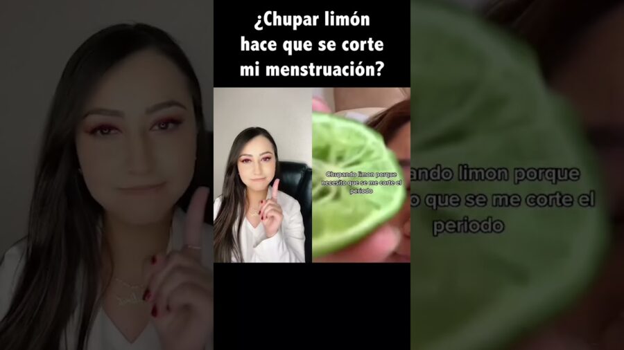 ¿Es posible cortar la menstruación con limón? Descubre los mitos y