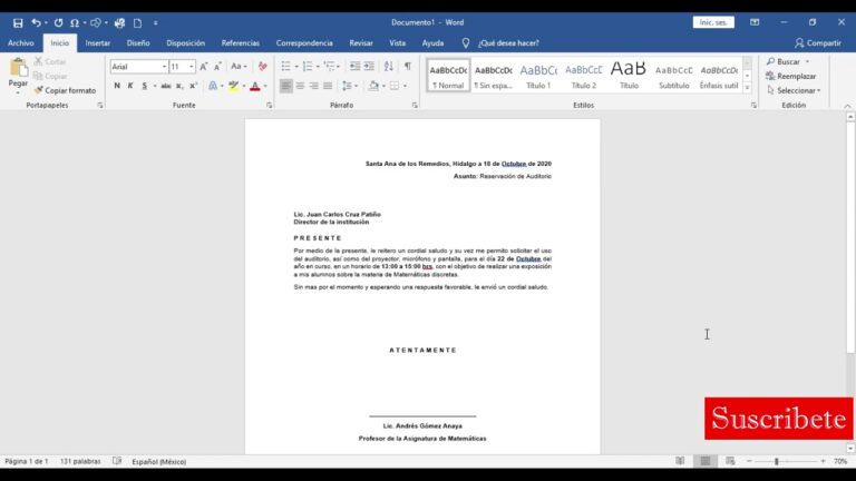 Como Elaborar Un Oficio Con Atencion A Otra Persona contigodesenredo.es
